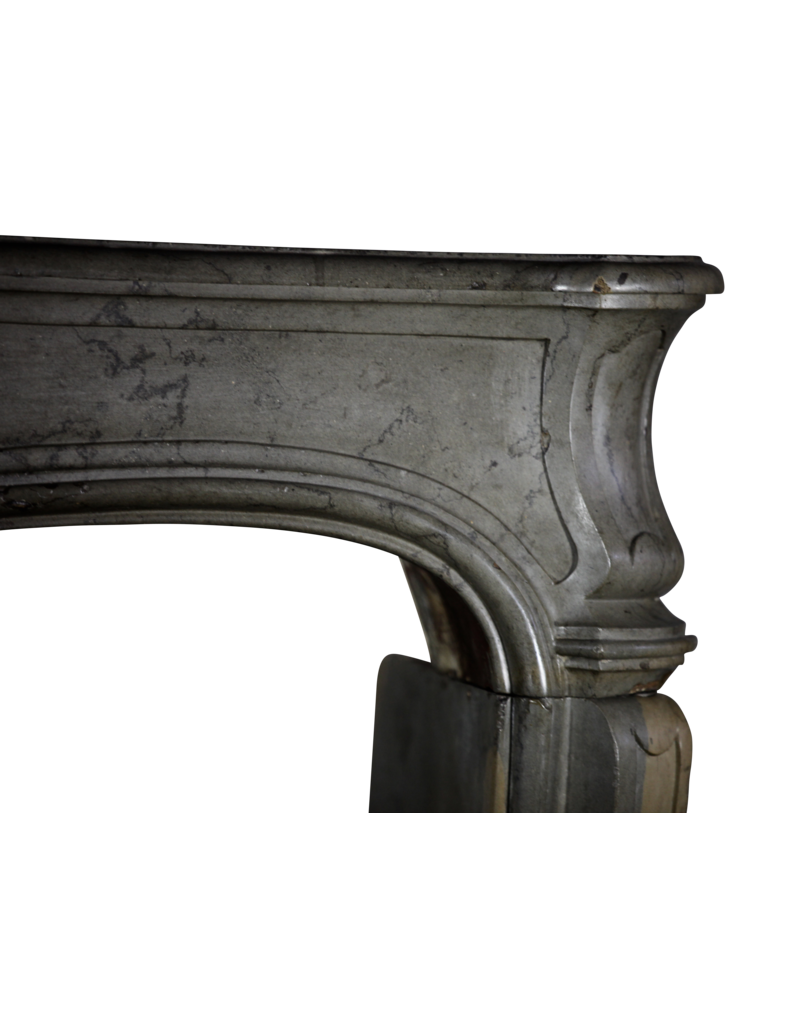 Classic Bicolor 18Th Century French Vintage Fireplace Surround