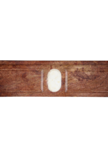 Maison Leon Van den Bogaert Chic French Directoire Style Stone Fireplace Surround