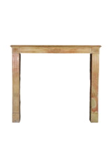 French Bicolor Reclaimed Fireplace Surround