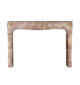 Burgundy Bicolor Vintage Fireplace Surround