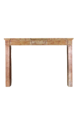 Fine French Directoire Style Stone Fireplace Mantle