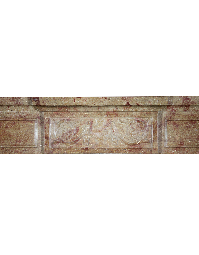 Maison Leon Van den Bogaert Feines französisch Directoire Stil Stein Kaminverkleidung