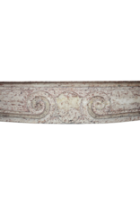 Maison Leon Van den Bogaert Classic Elegant French Limestone Fireplace Surround