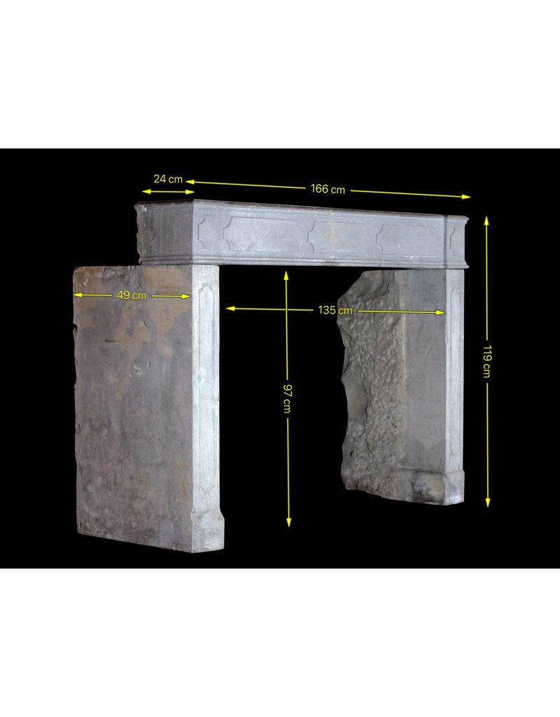 18Th Century French Fireplace Surround In Hard Stone