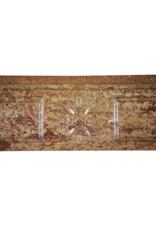 Maison Leon Van den Bogaert Chic French Antique Stone Fireplace Surround