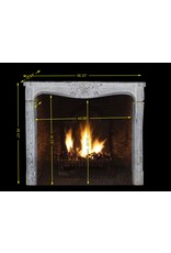 French Rustic Feeling Fireplace Surround