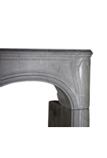 French Bicolor Hard Stone Fireplace Surround