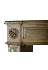 Maison Leon Van den Bogaert Chic French Antique Fireplace Surround
