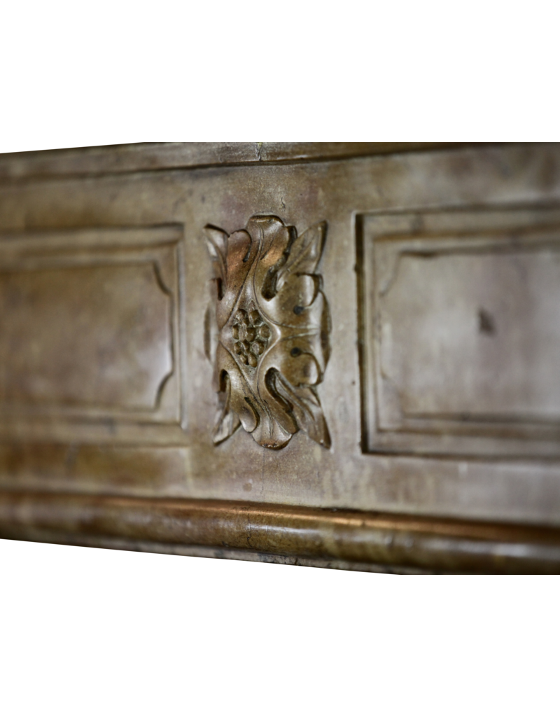 Maison Leon Van den Bogaert Elegante antike französische Kaminumrandung