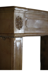 Maison Leon Van den Bogaert Elegante antike französische Kaminumrandung