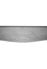 French White Carrara Marble Fireplace Surround