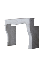 French White Carrara Marble Fireplace Surround