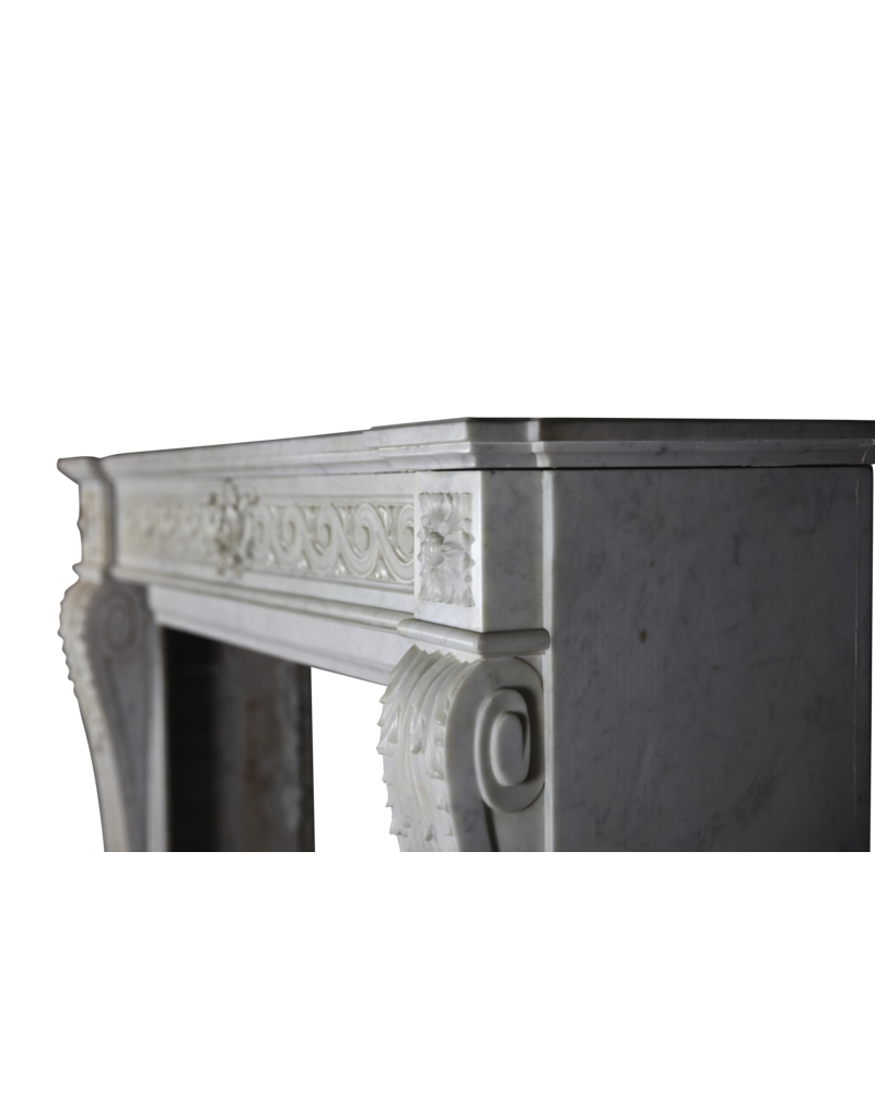 Maison Leon Van den Bogaert Klassische französisch Marmor Kaminmaske