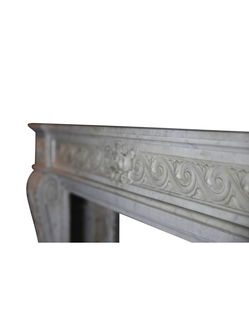 Classic French Marble Fireplace Surround