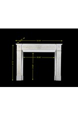 Classic French Marble Fireplace Surround