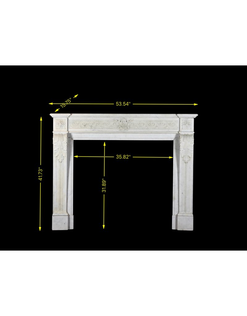 Classic French Marble Fireplace Surround