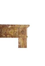 Maison Leon Van den Bogaert Reich verzierte französische Louis-XVI-Kaminumrandung