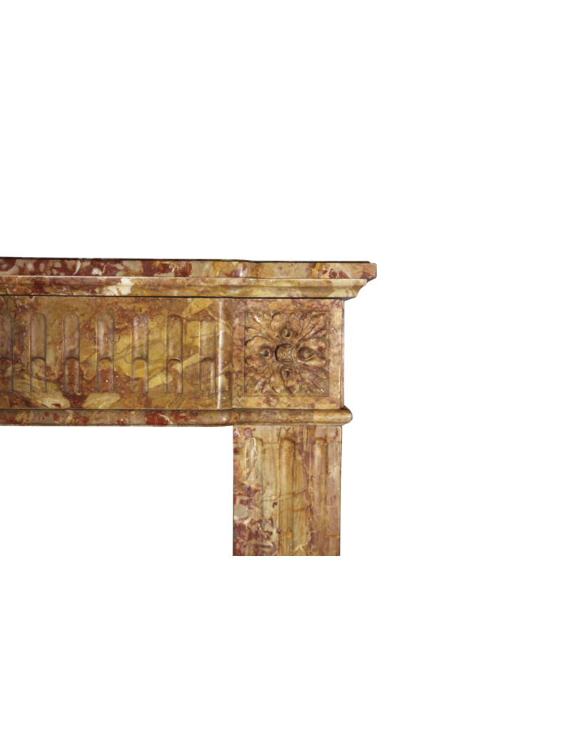 Rich French LXVI Style Fireplace Surround