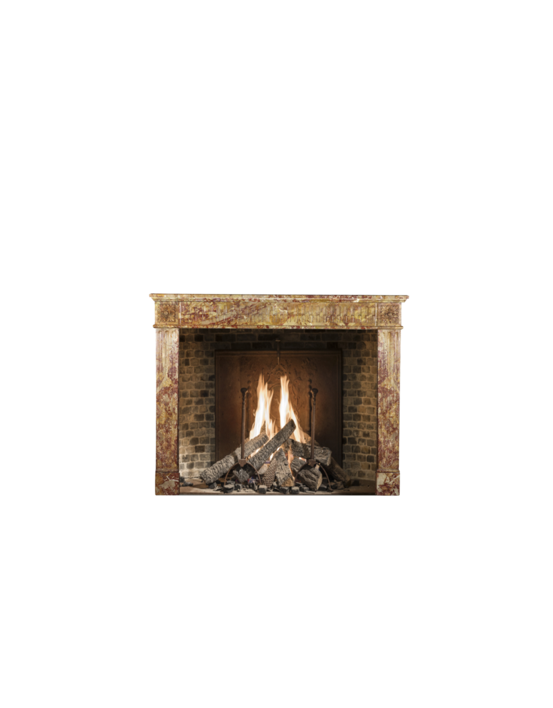 Rich French LXVI Style Fireplace Surround