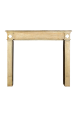 18Th Century Fine French Fireplace Surround In Limestone