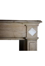 18Th Century Fine French Fireplace Surround In Limestone