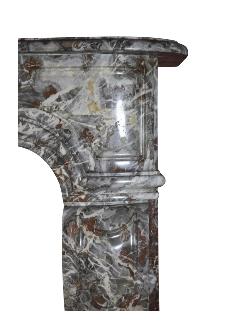 Belgian Vintage Marble Fireplace Surround