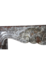 Belgian Vintage Marble Fireplace Surround