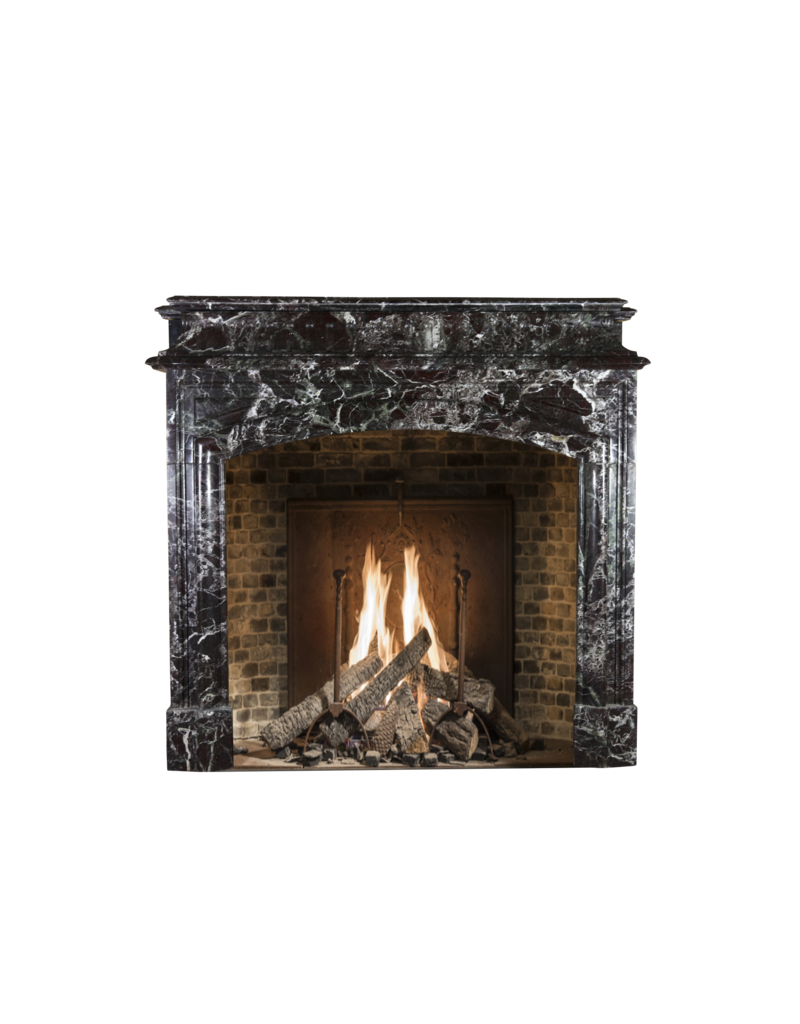 Grand Belgian Antique Fireplace Surround