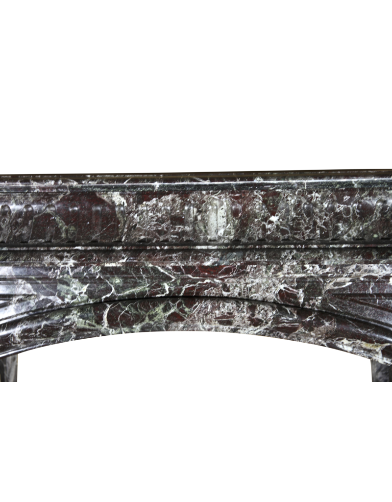 Grand Belgian Antique Fireplace Surround