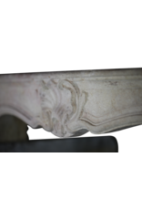 Maison Leon Van den Bogaert Klassische Kaminumrandung aus zweifarbigem Kalkstein