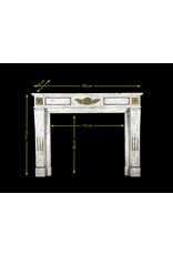 Fijne Franse Oude Schouw In Marmer