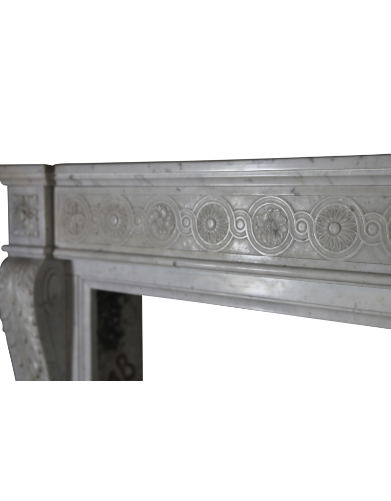 Classic French Marble Fireplace Surround