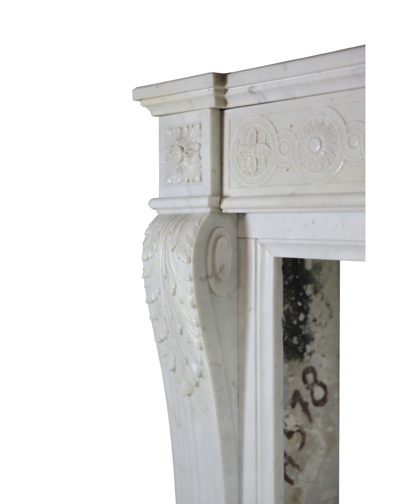 Classic French Marble Fireplace Surround