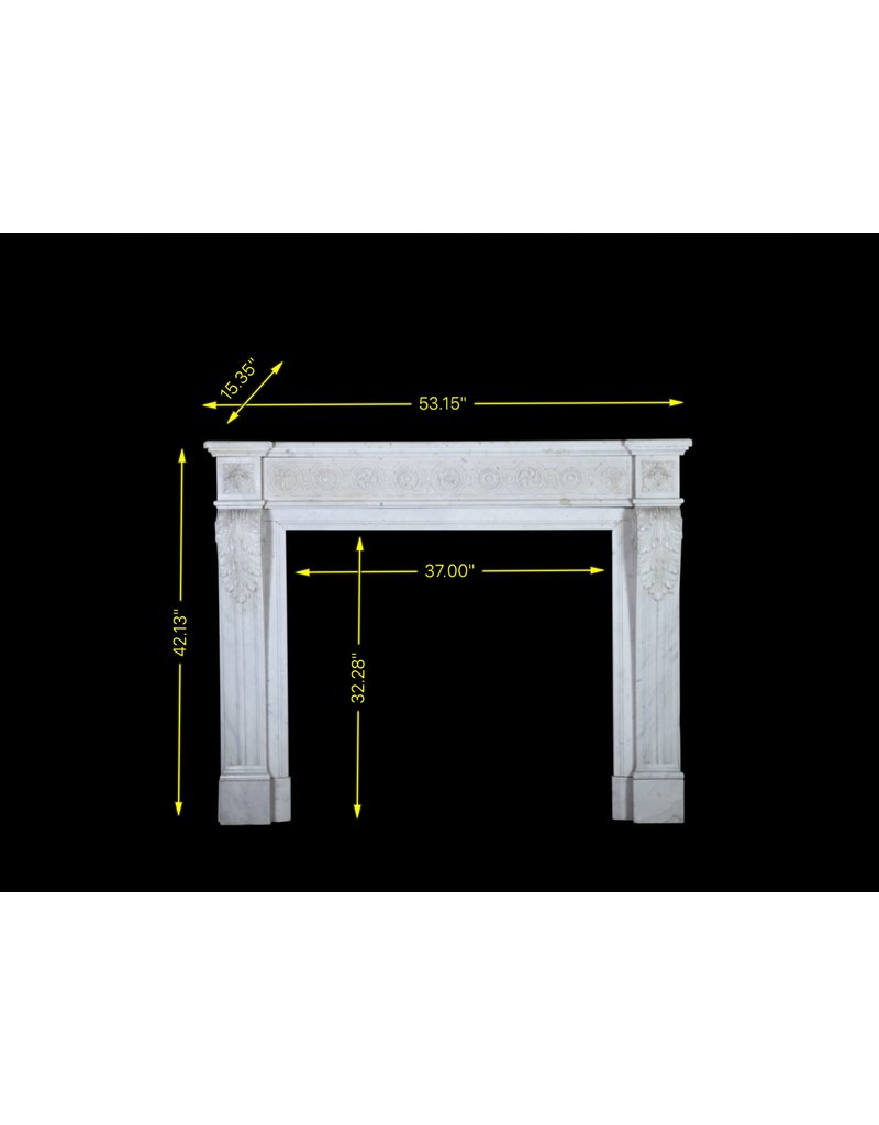 Classic French Marble Fireplace Surround