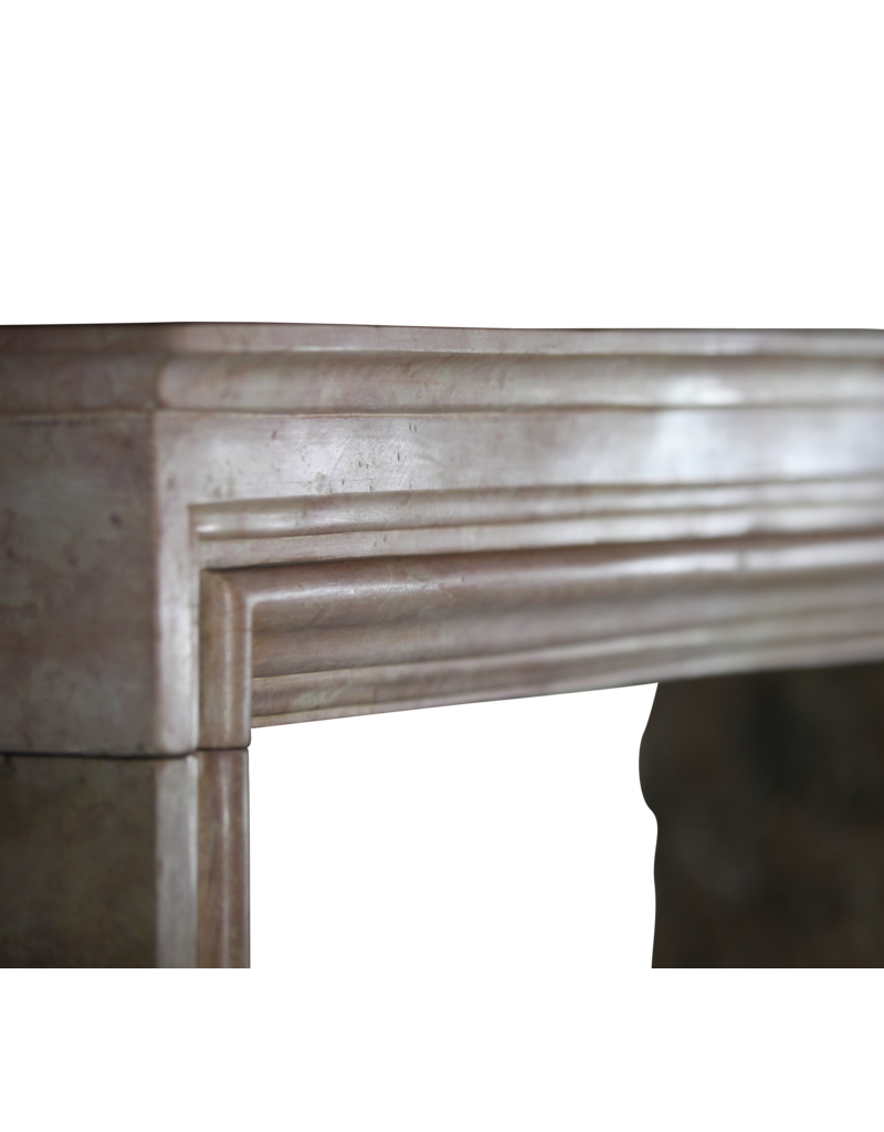 Rose Liseron Marble Fireplace Surround