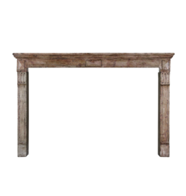 Chique Antique Stone Fireplace Surround