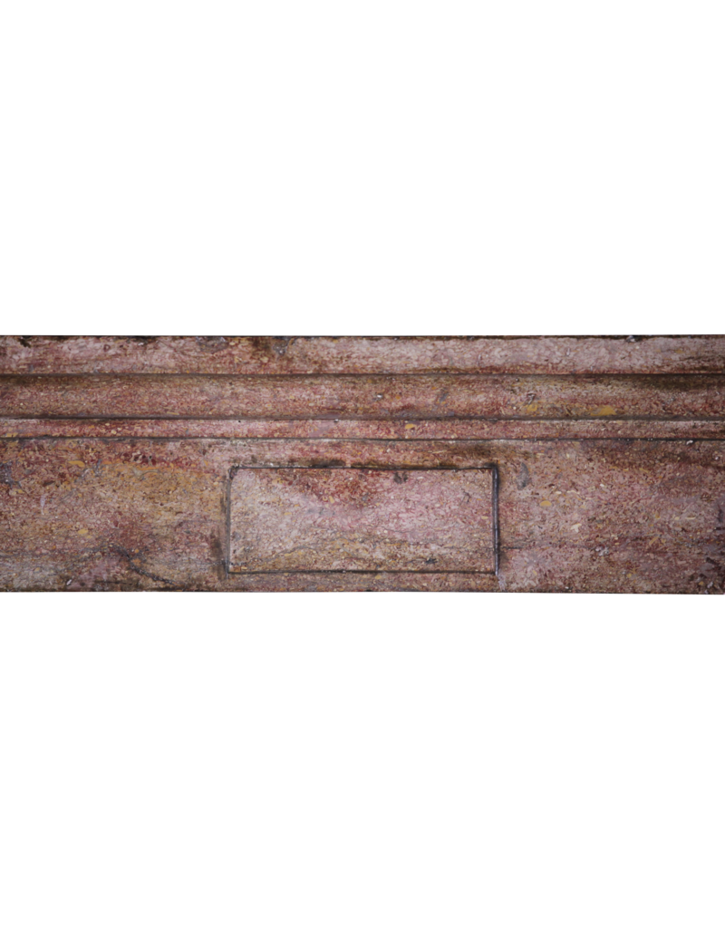 Maison Leon Van den Bogaert Chic Antique Stone Fireplace Surround