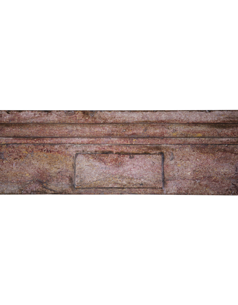 Maison Leon Van den Bogaert Chique Antique Stone Fireplace Surround