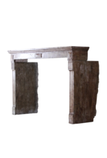 Maison Leon Van den Bogaert Chic Antique Stone Fireplace Surround