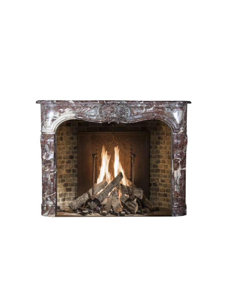 Fine Belgian Antique Fireplace Surround