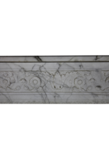 Maison Leon Van den Bogaert Fein klassisch französisch Carrara Marmor Kaminmaske