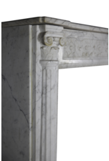 The Antique Fireplace Bank Fein Klassisch Französisch Carrara Marmor Kaminmaske
