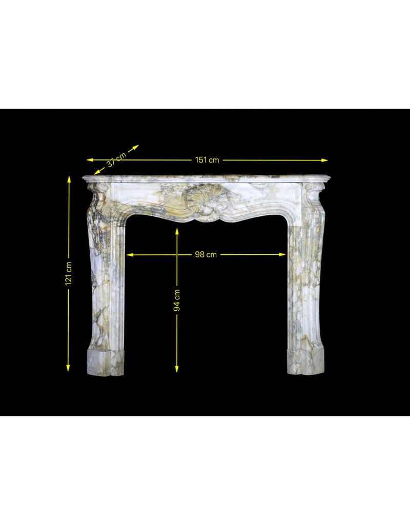 Classic French Marble Fireplace Surround