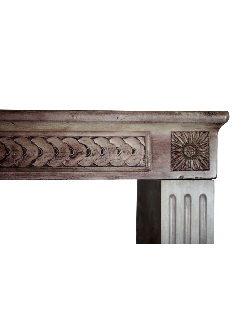 19Th Century Cosy Fireplace Surround In French Stone