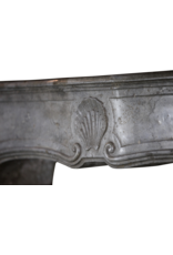 Maison Leon Van den Bogaert Feine klassische Kaminumrandung aus zweifarbigem Stein
