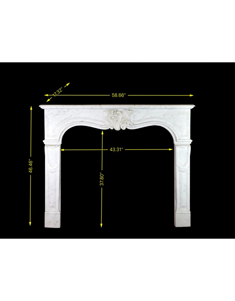 French Marble Fireplace Surround