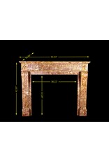 Rich French LXVI Style Fireplace Surround