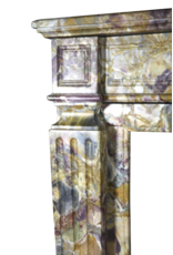 Maison Leon Van den Bogaert Chic French Marble Fireplace Surround