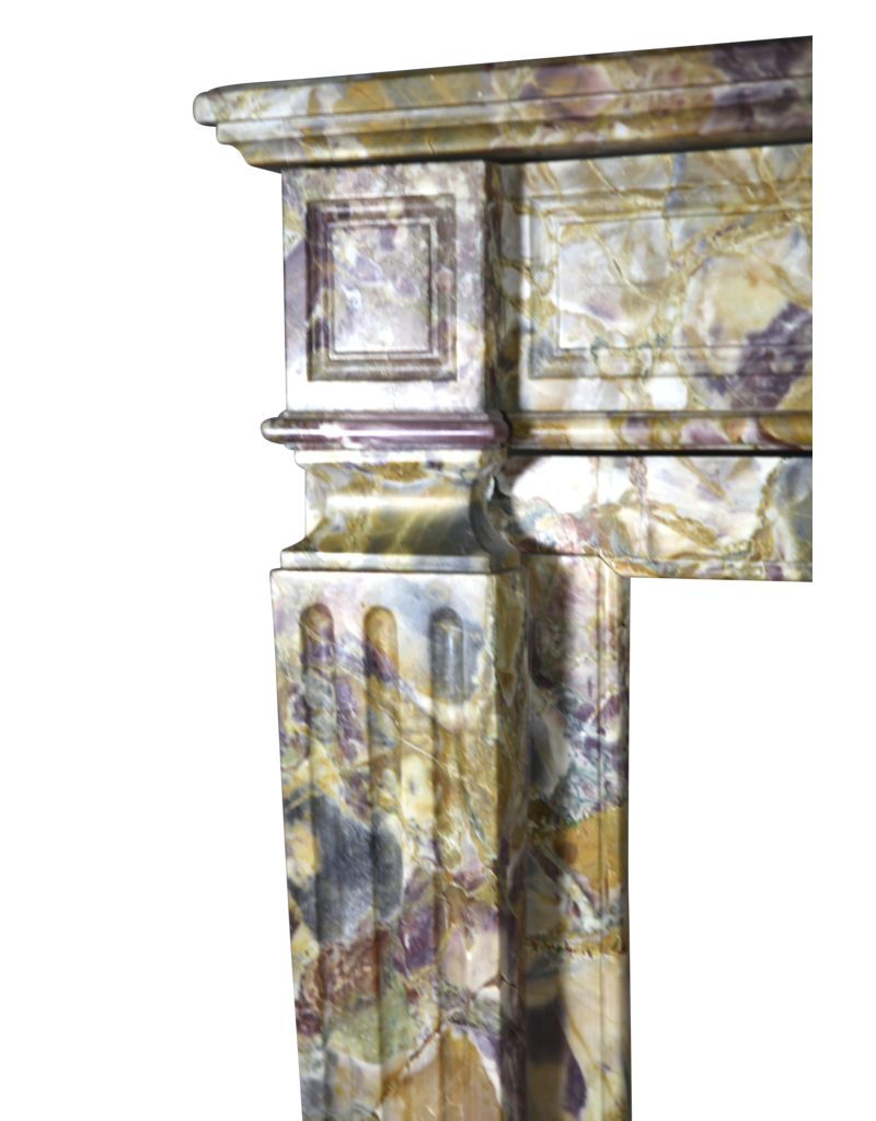 Chique French Marble Fireplace Surround