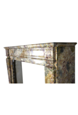 Maison Leon Van den Bogaert Elegante französische Kaminumrandung aus Marmor